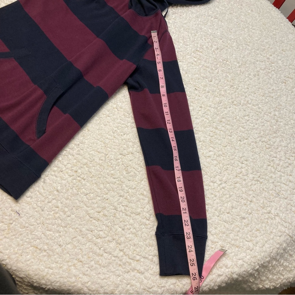 💜💙 Liz & Co Striped Hoodie – Cozy Casual Favorite ✨ 💙💜 - Picture 10 of 11